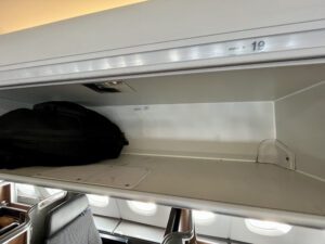 overhead bin A380