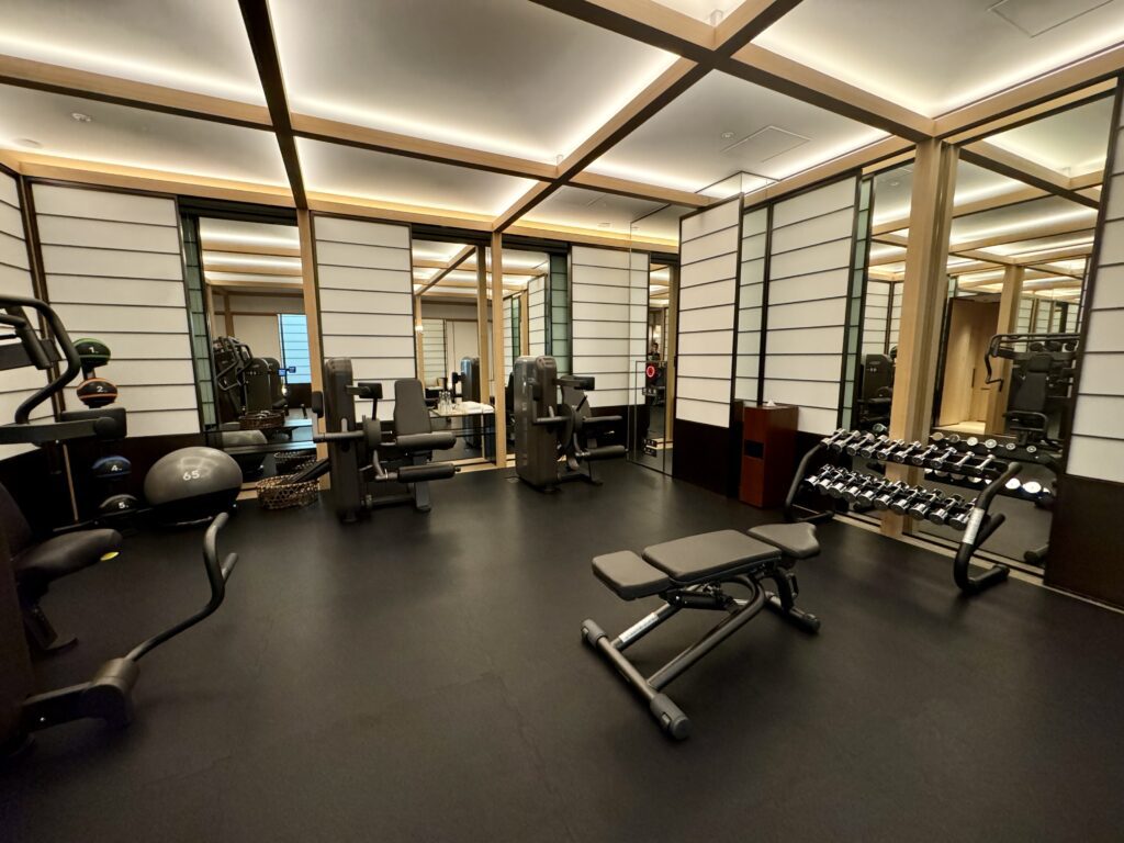park hyatt kyoto gym