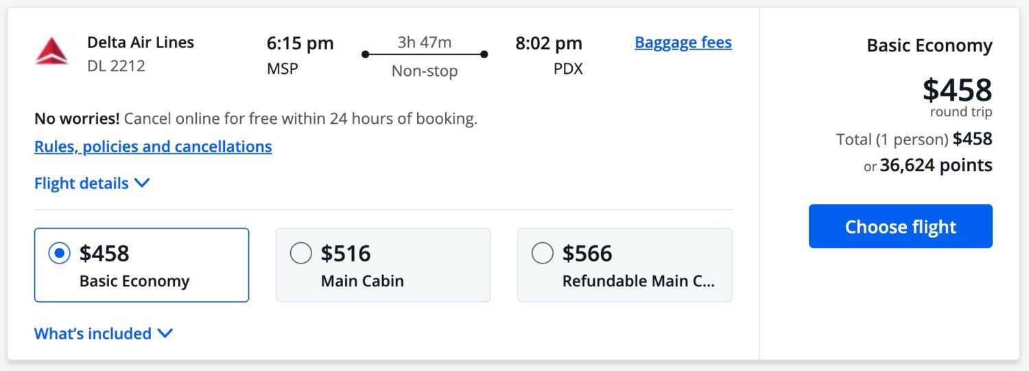 travel portal example