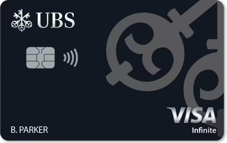 UBS Visa Infinite credit card