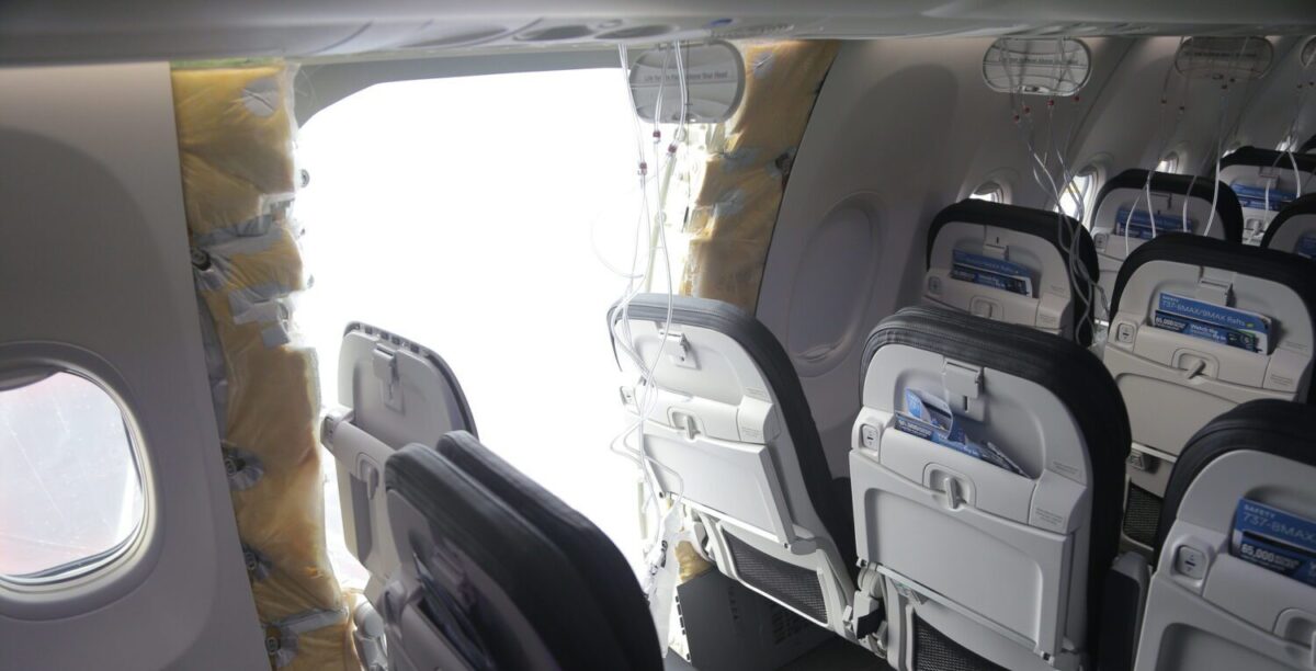 alaska airlines cabin