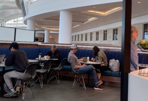 Amex Lounge SEA Cafe