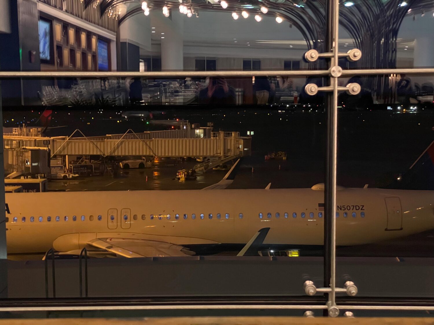 Amex Lounge SEA Delta Airbus A321-271NX