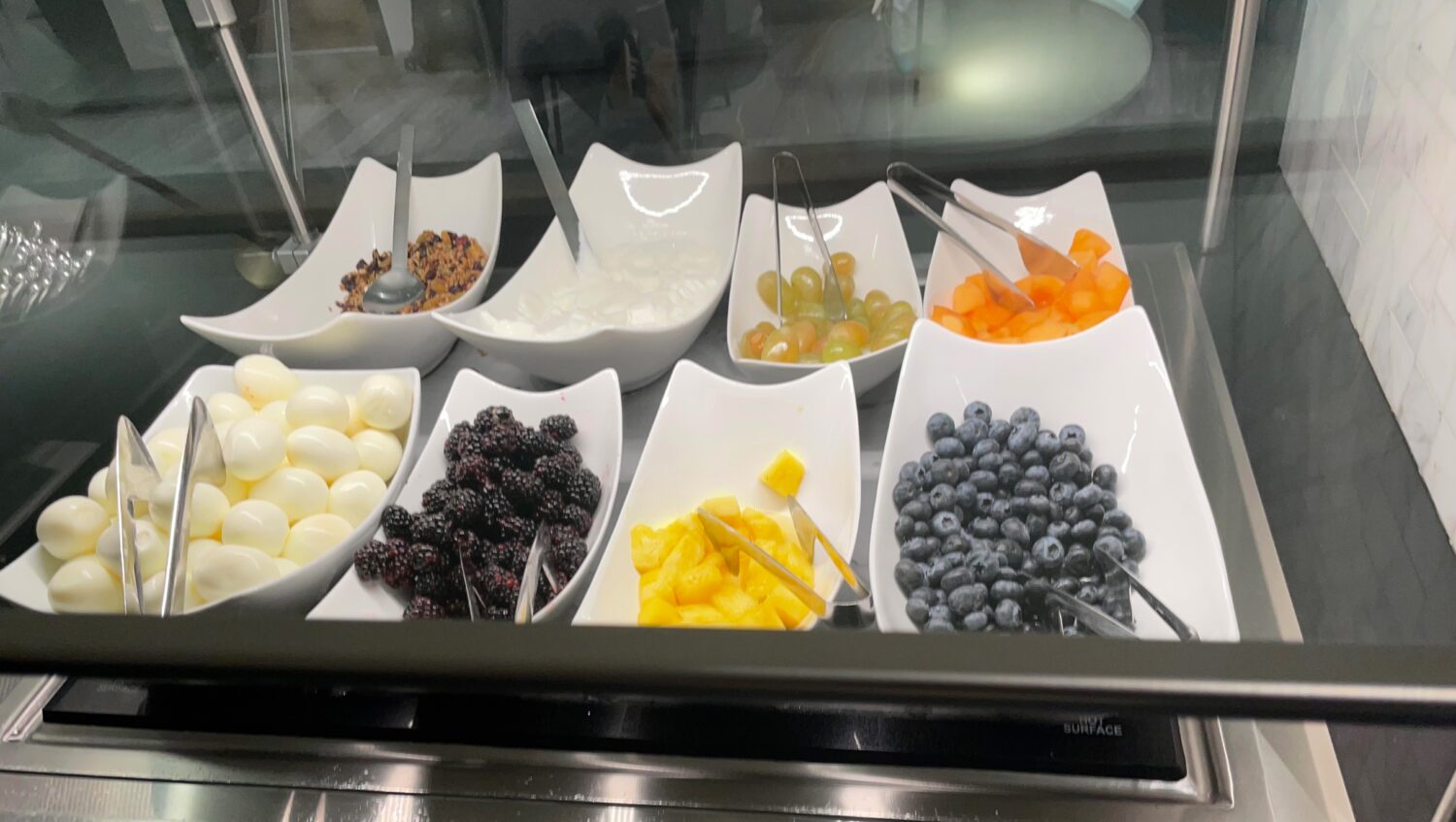 Amex Lounge SEA Yogurt Bar