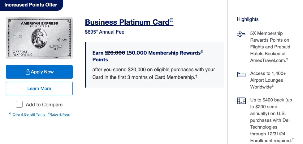 Biz Platinum Offer