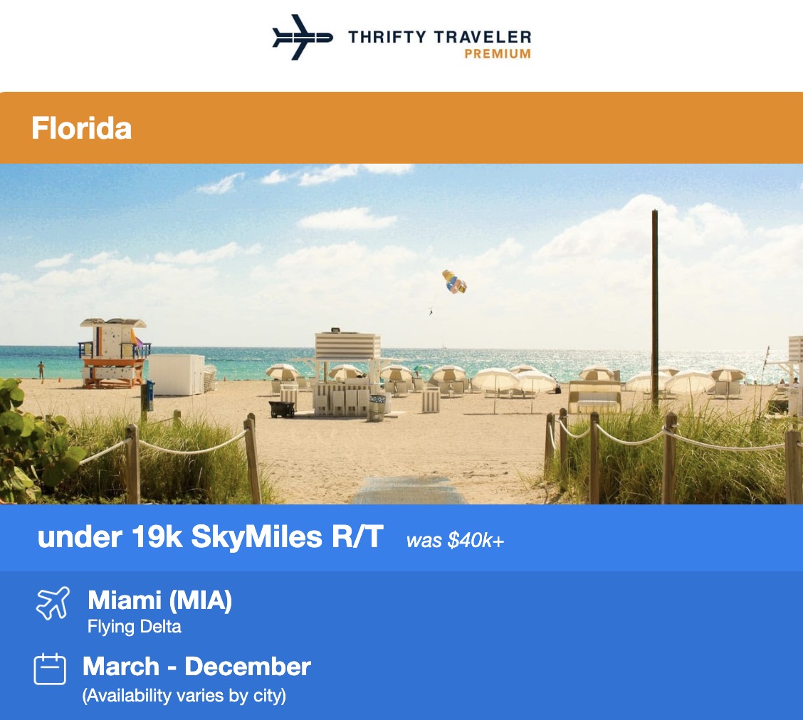 Miami Delta SkyMiles