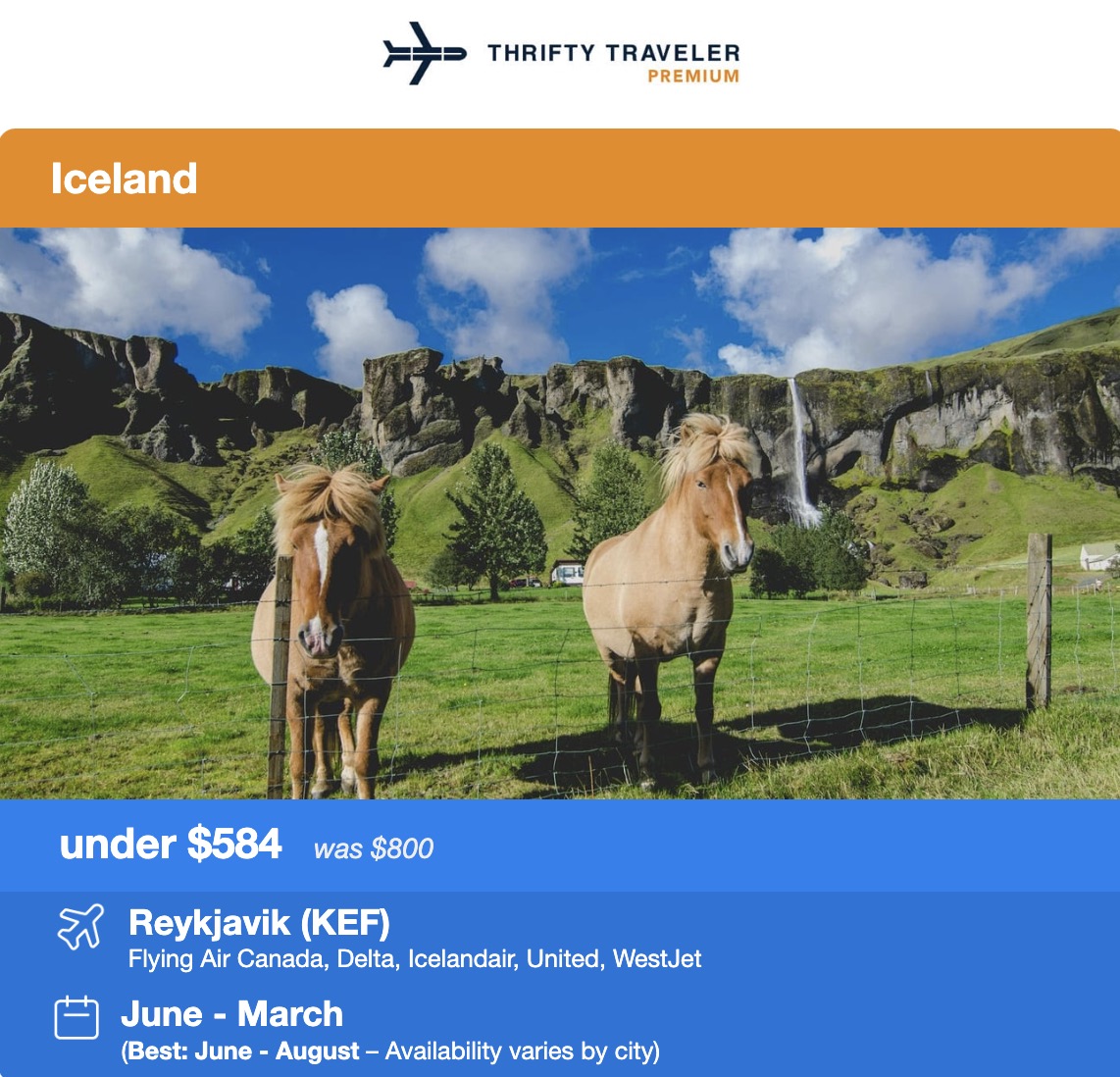 Iceland deal