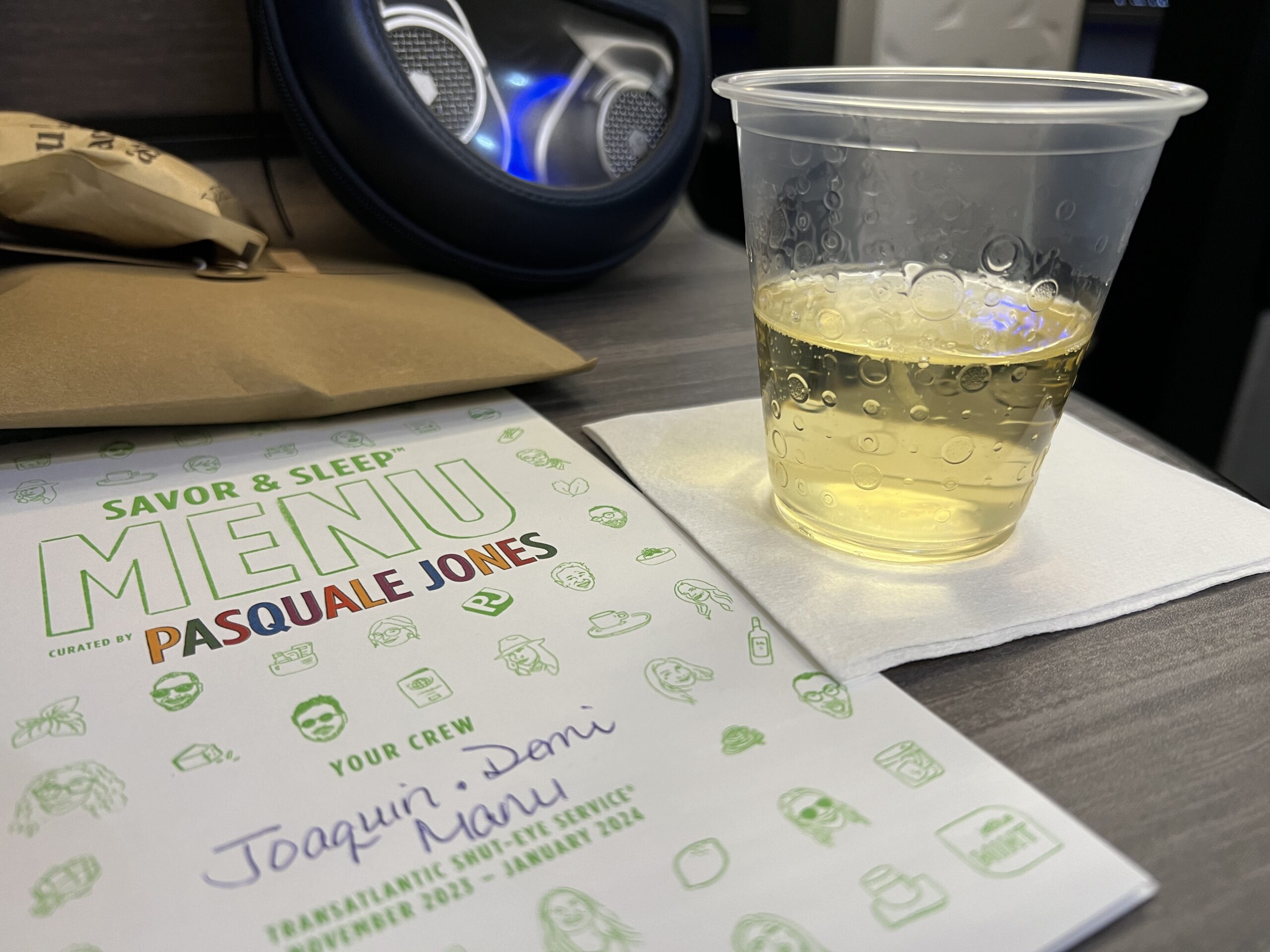 jetblue mint drink 