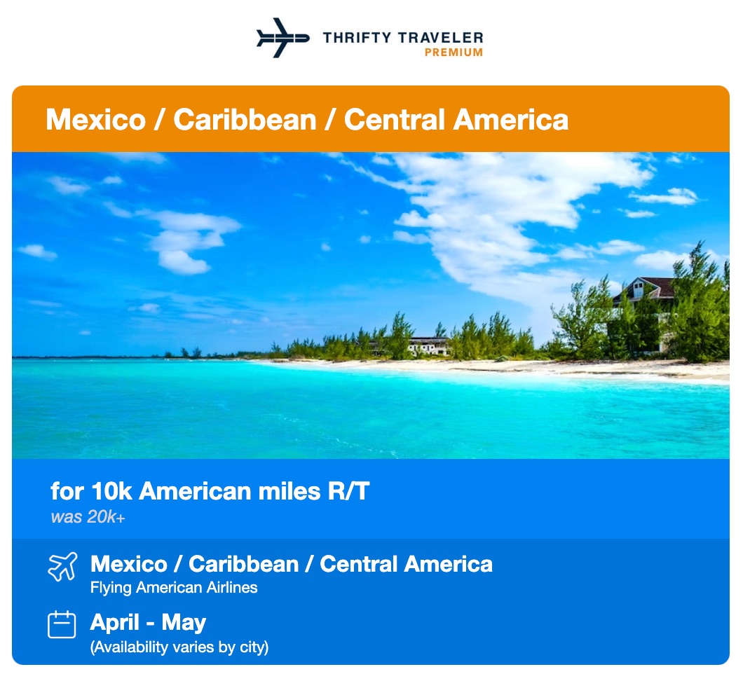aa mexico tt premium deal