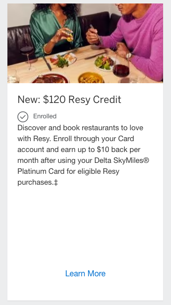 How to Use the New Resy Credit on Your American Express Card 7 amex resy credit enrollment