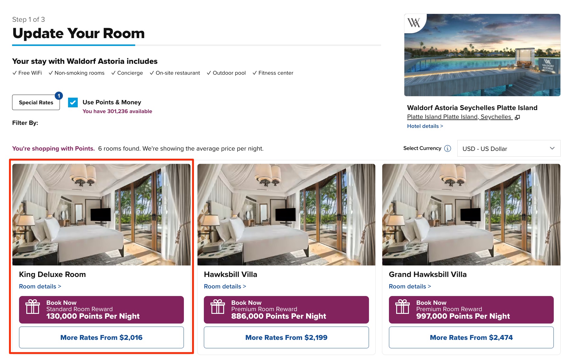 waldorf astoria seychelles