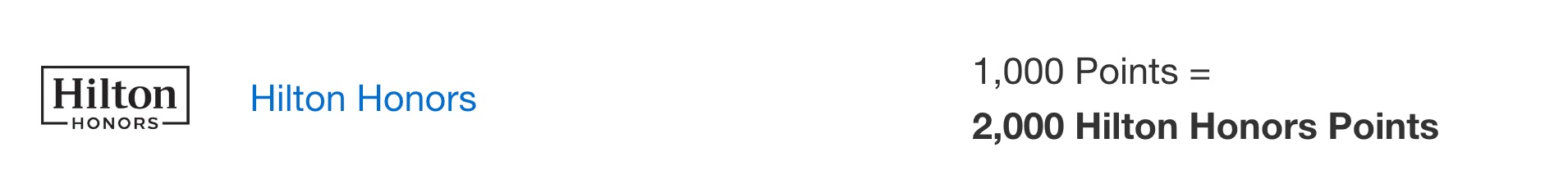 Amex Hilton transfer partner