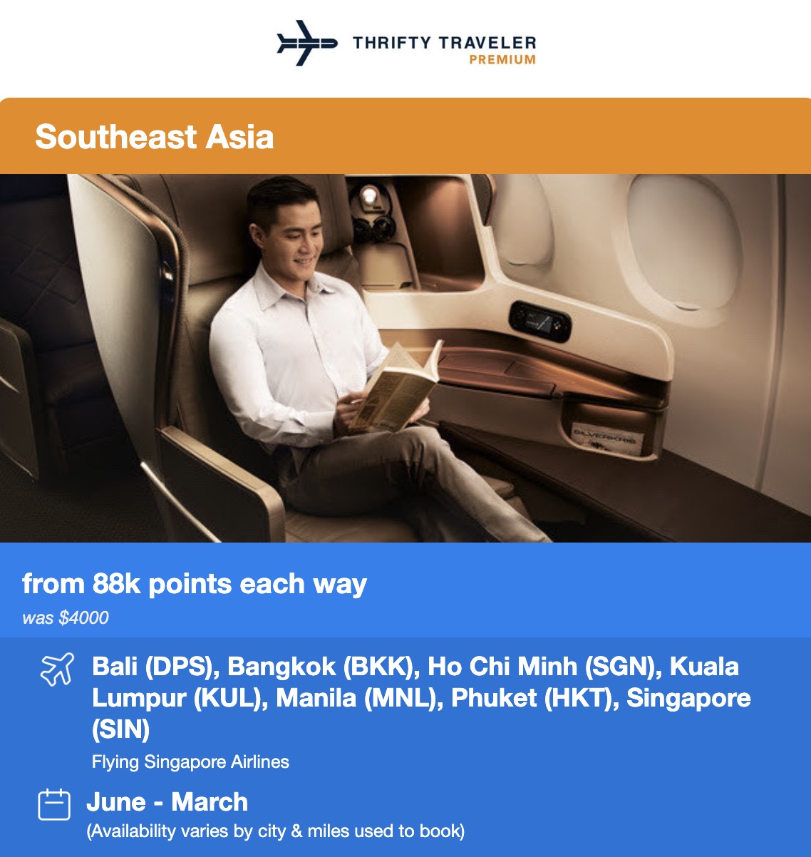 Singapore business class