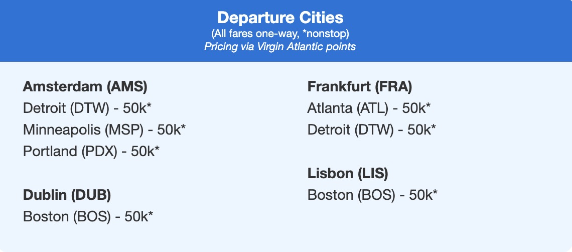 Virgin and Delta One