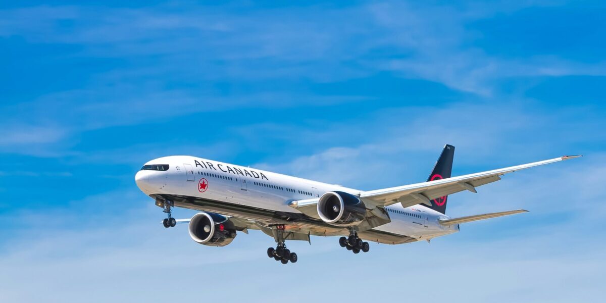 Air Canada airplane