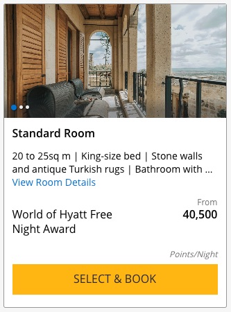 Argos in Cappadocia (Mr. & Mrs. Smith) Award Booking