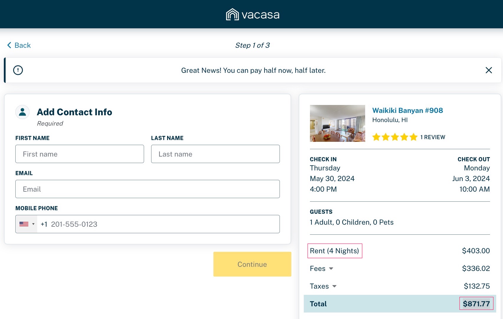 Hawaii_Vacasa_Booking_Example_under_250_per_night
