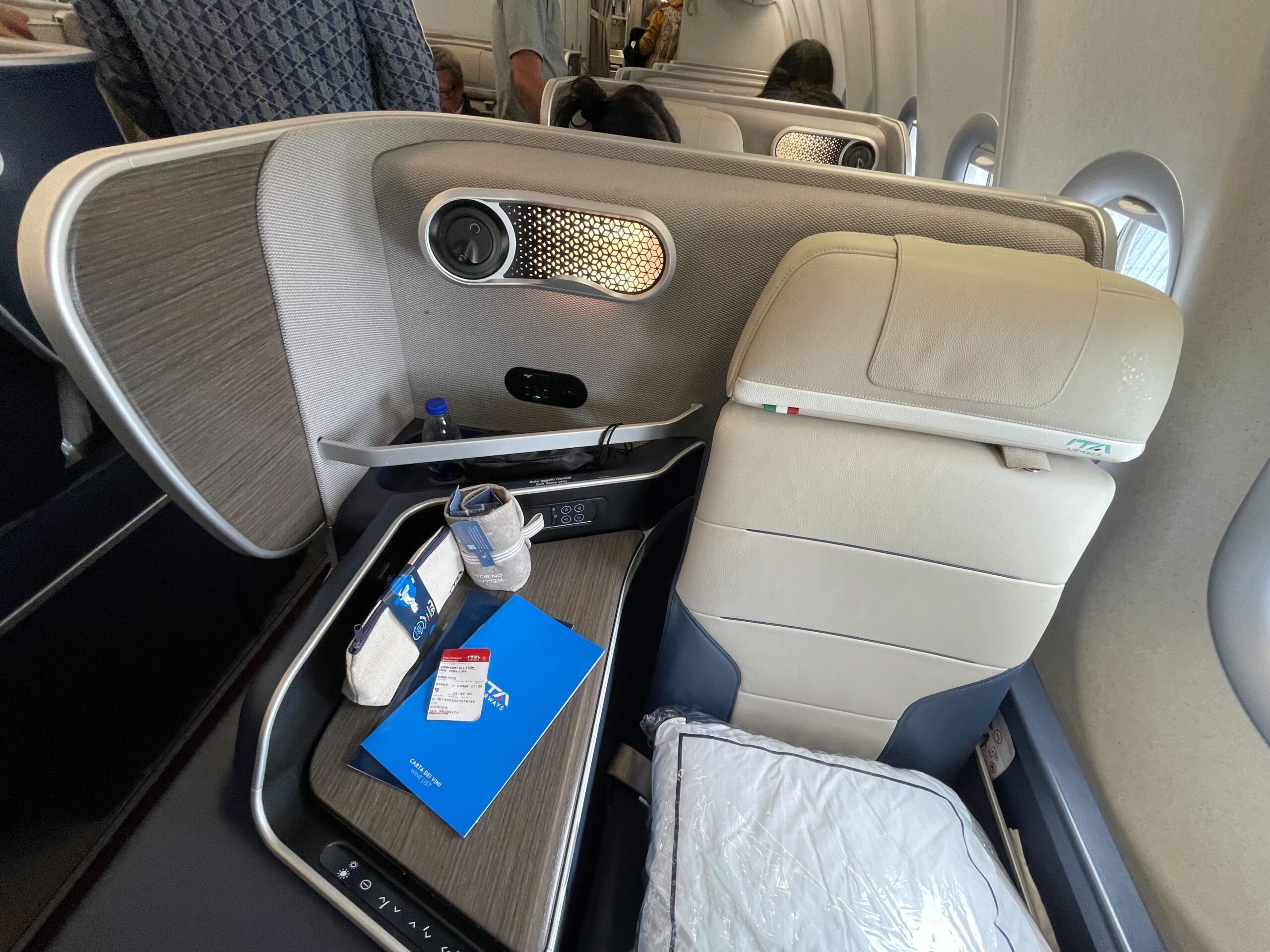 ITA Airways business class seat