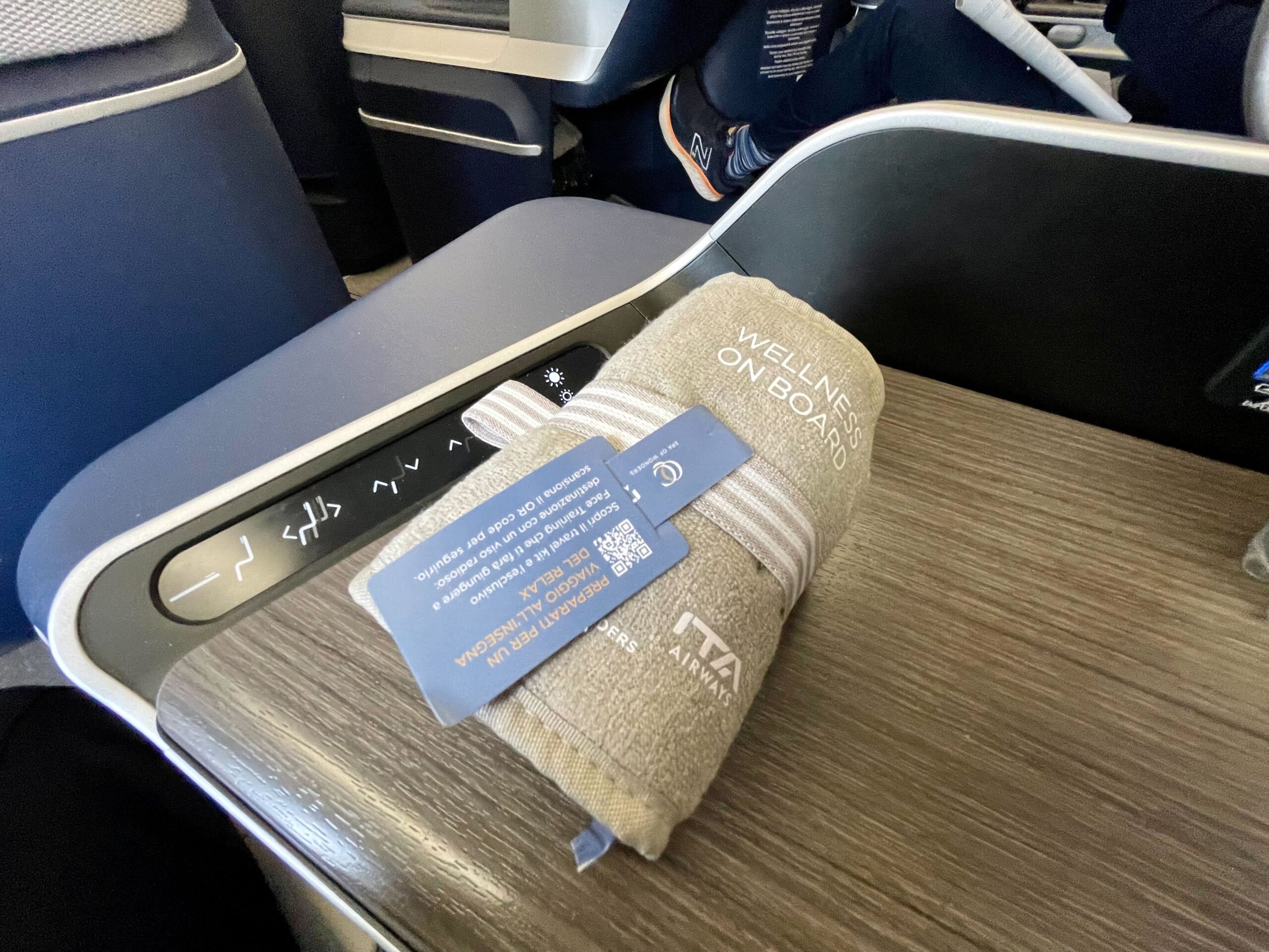 ITA Airways business class amenities