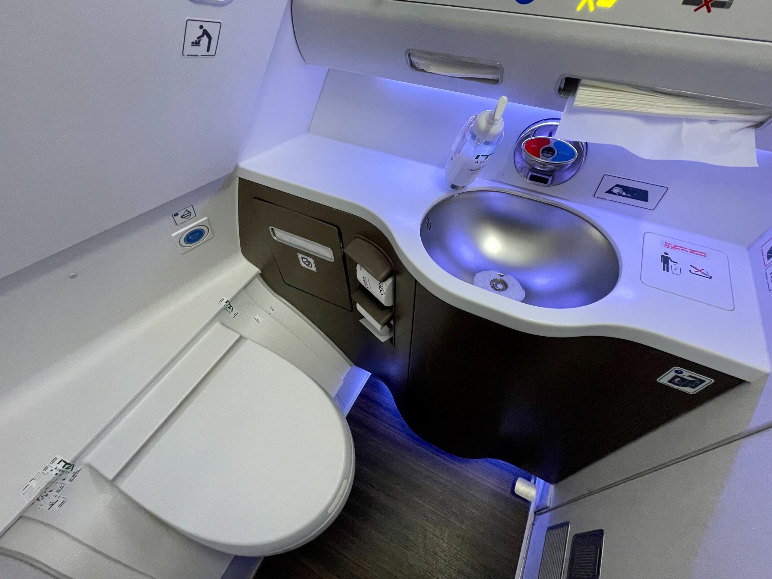 ITA Airways business class seat