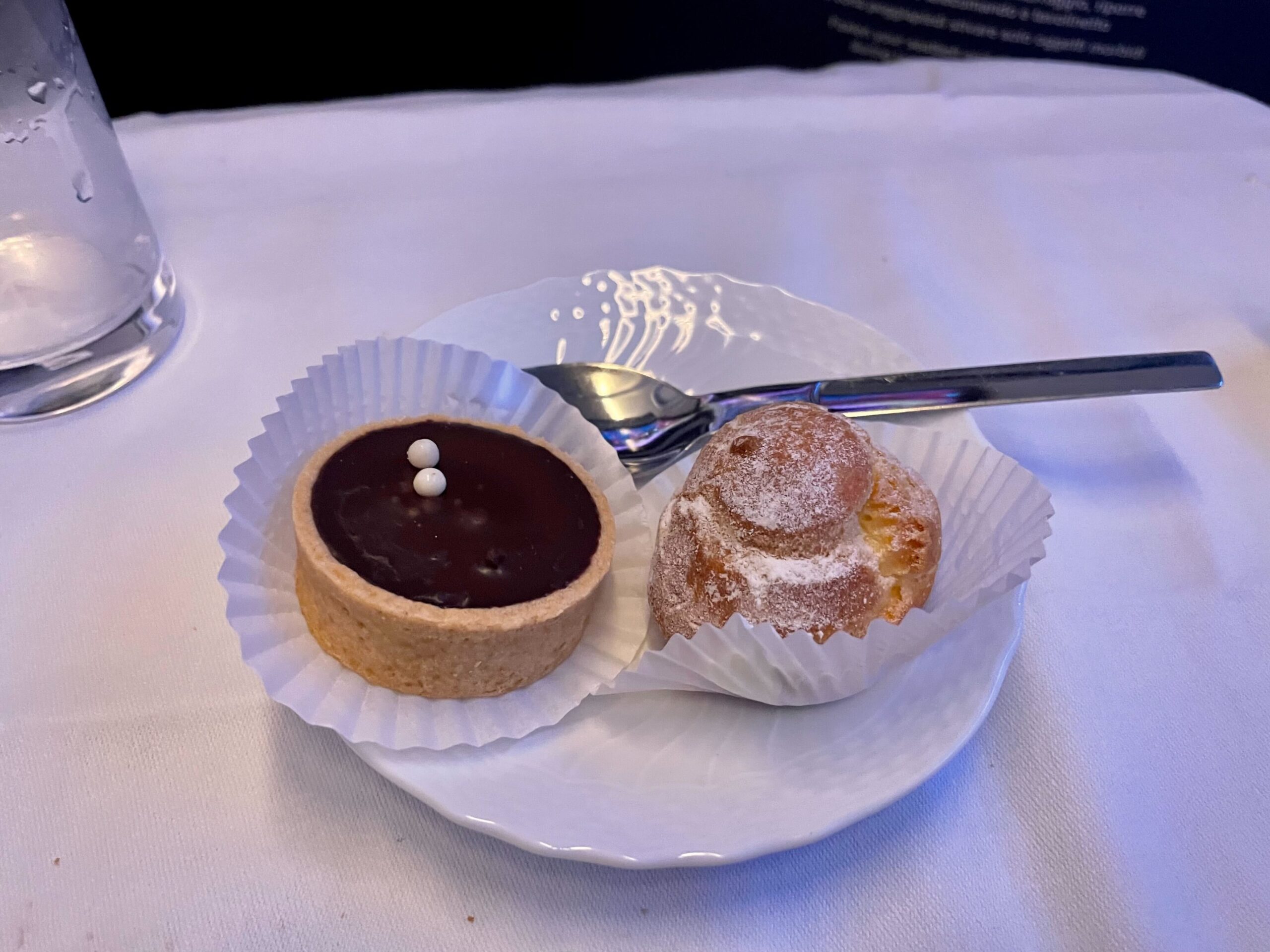 ITA Airways business class food