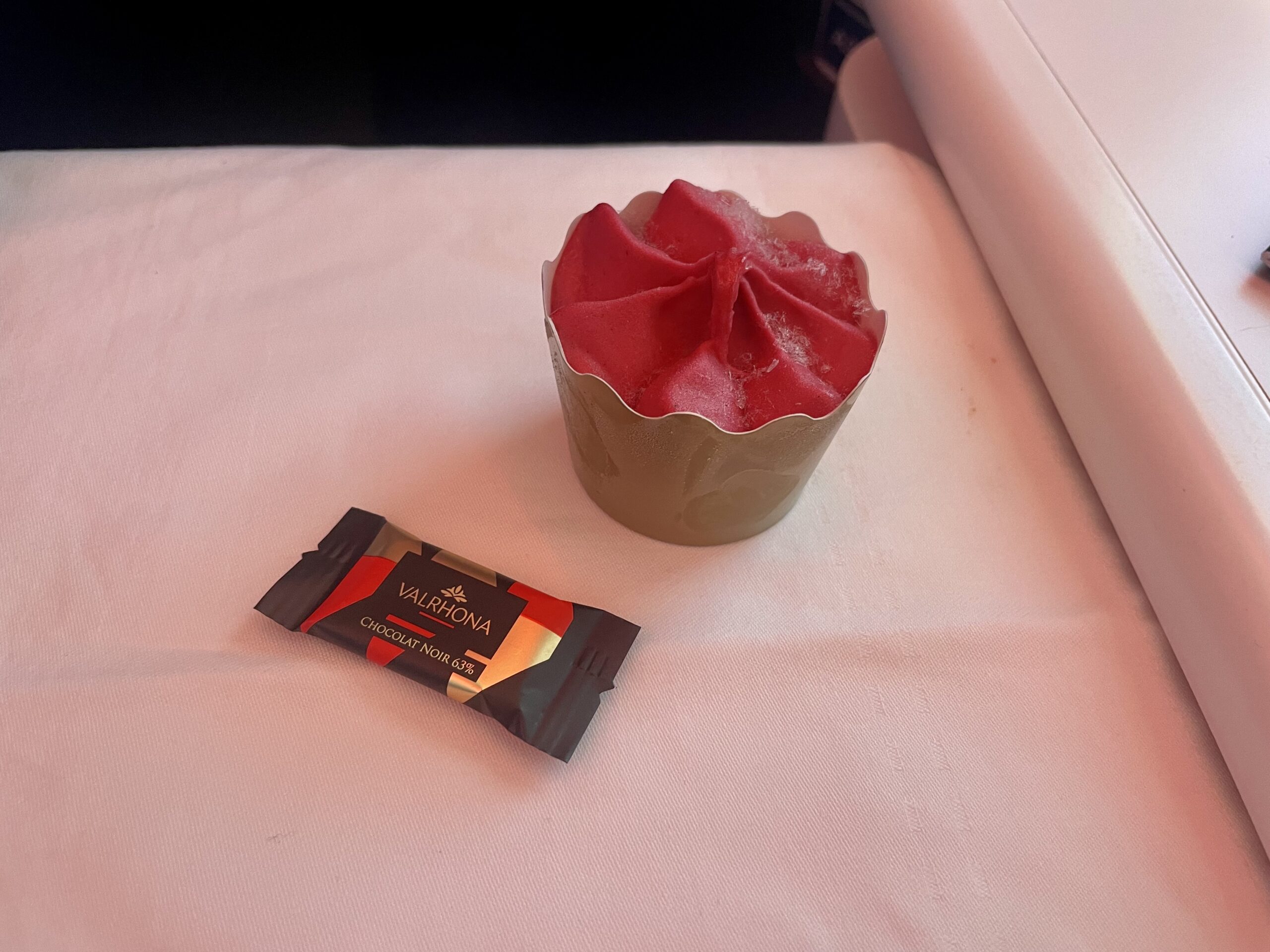 air france business class food