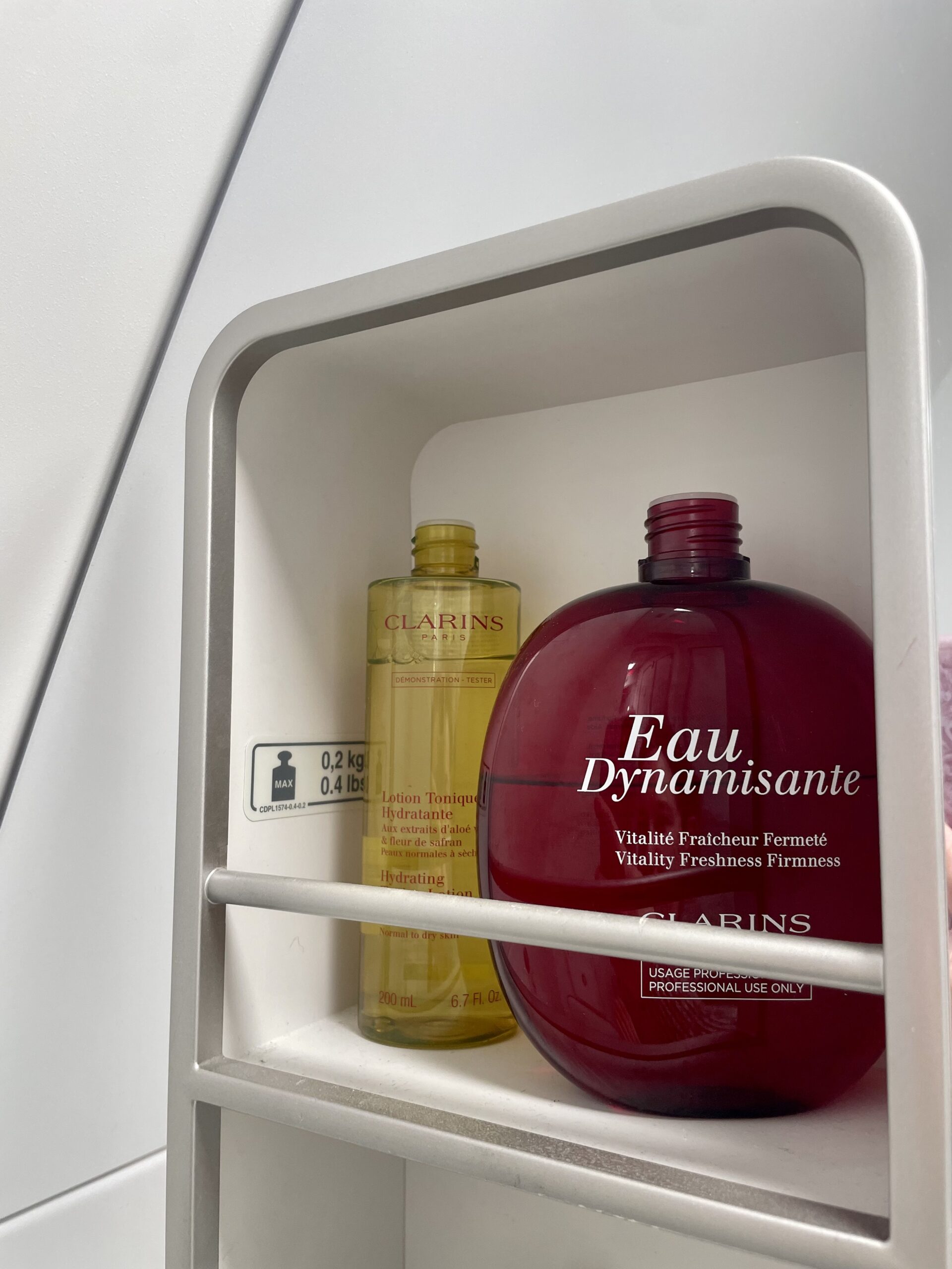 air france business class bathroom