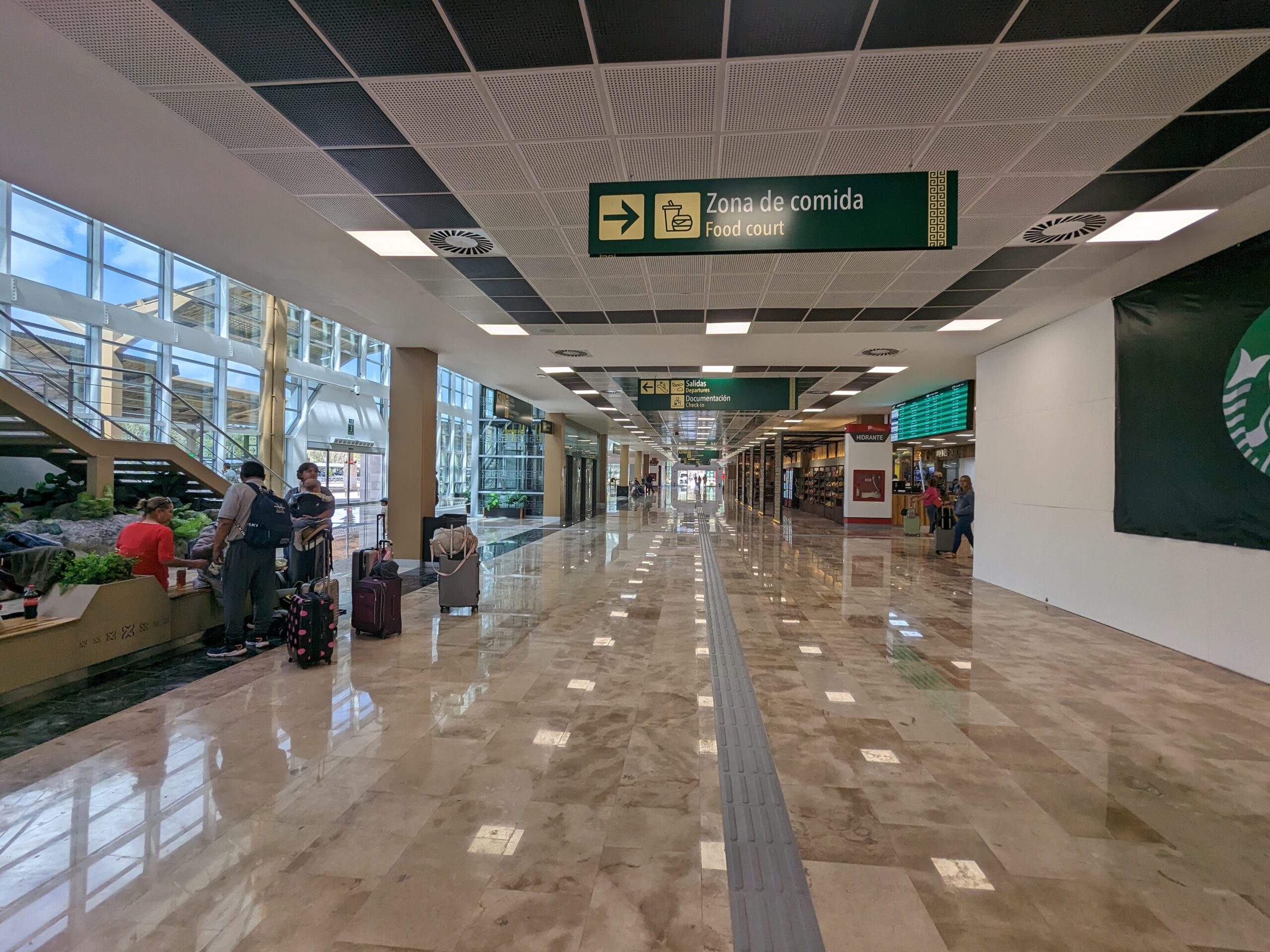 Tulum Airport arrivals level