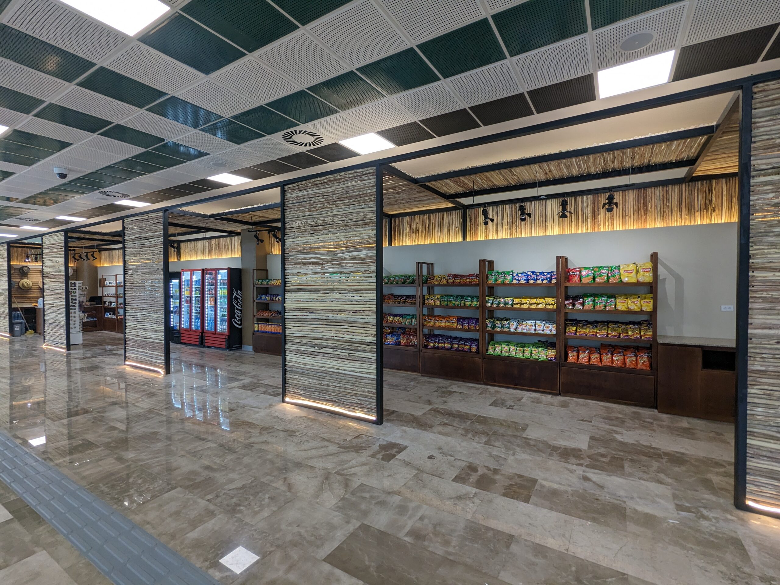 Tulum Airport landside convenience store