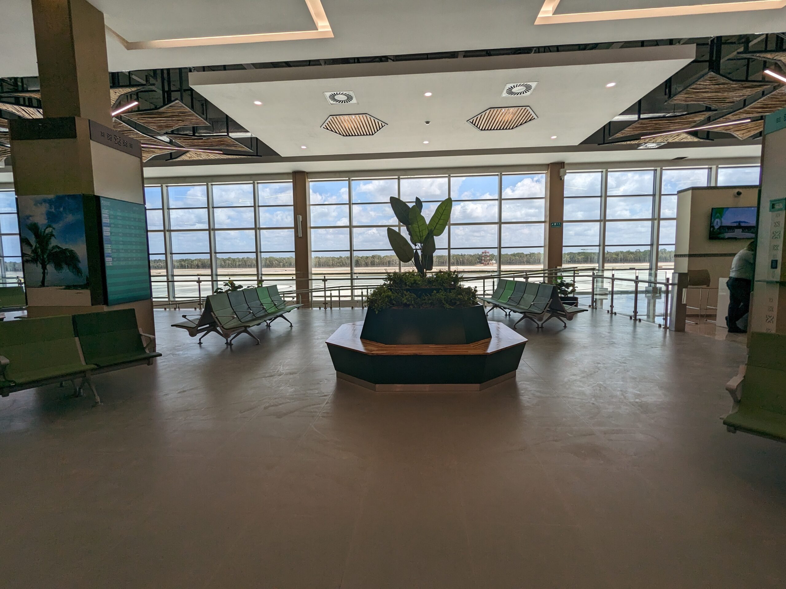 Tulum Airport seating