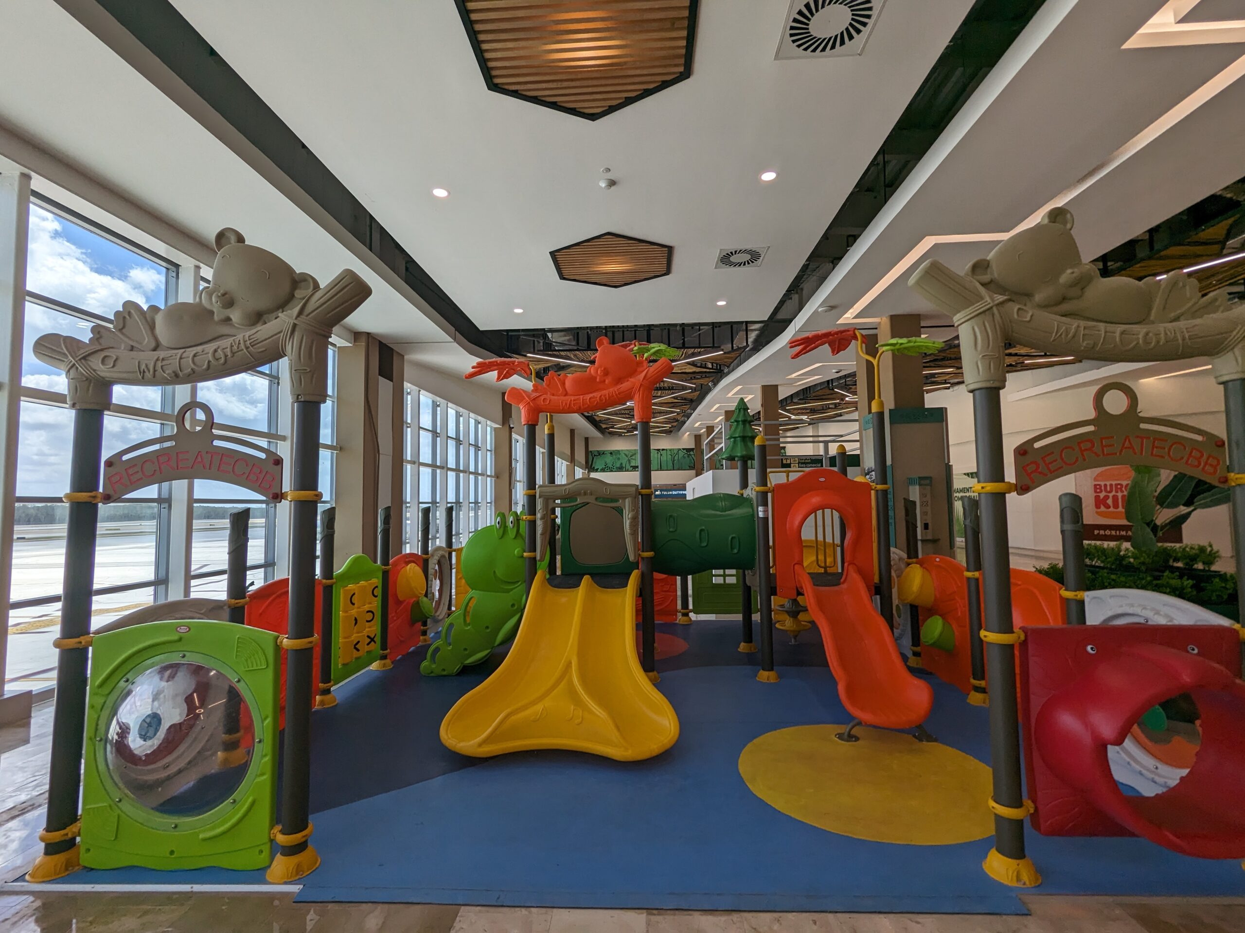 Tulum Airport children's playground