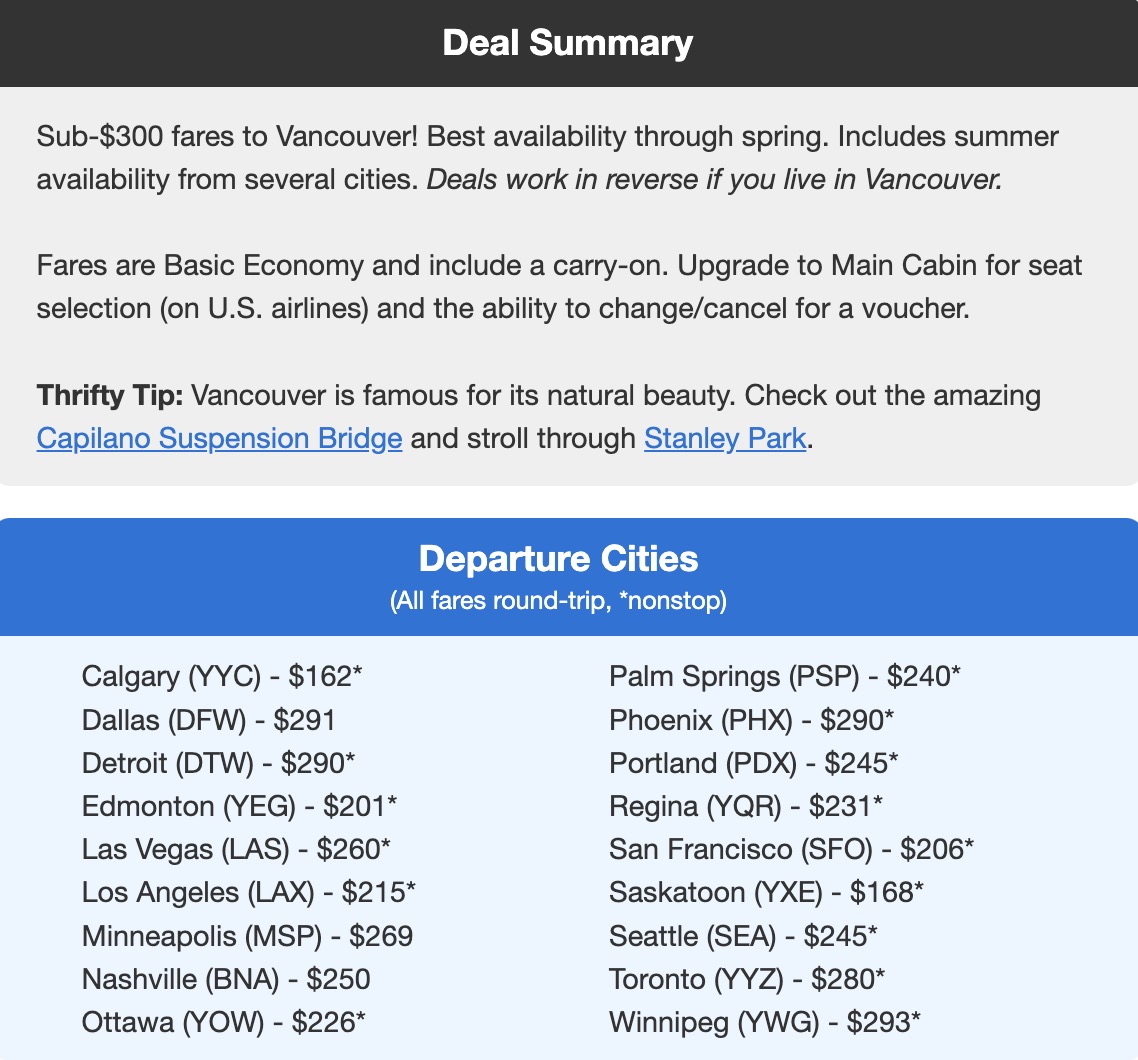 Vancouver peak summer