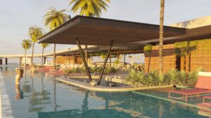 hyatt vivid grand island rooftop pool