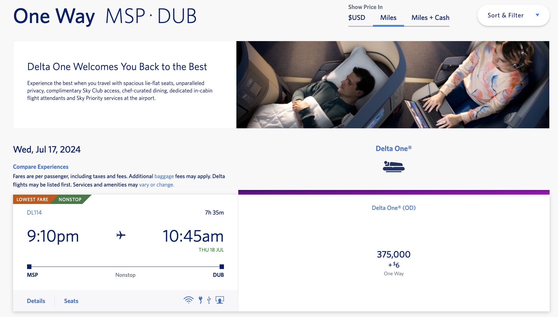 minneapolis to dublin delta