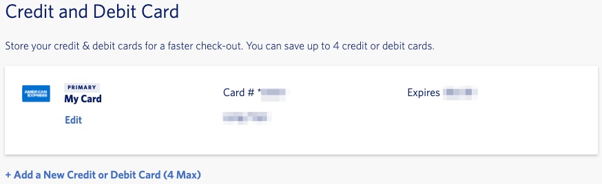 Delta Air Lines Add Card 1