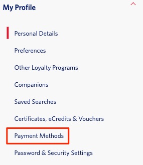 Delta Air Lines Payment Methods