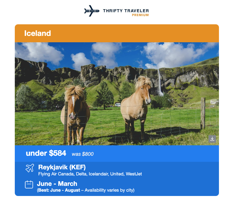 Iceland Premium Deal