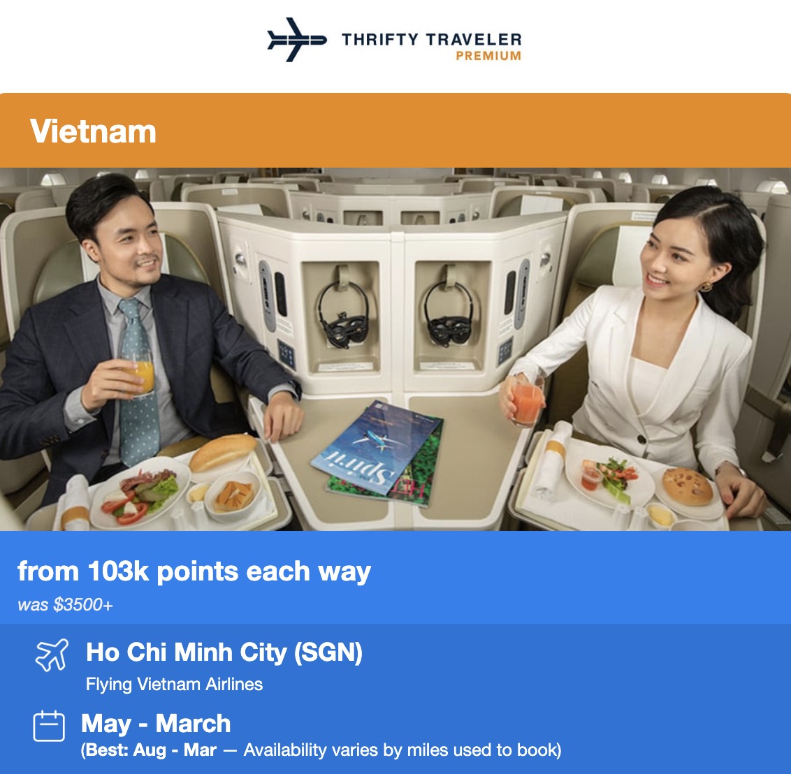 Vietnam business class