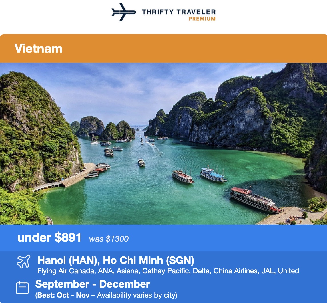 Vietnam flight deal