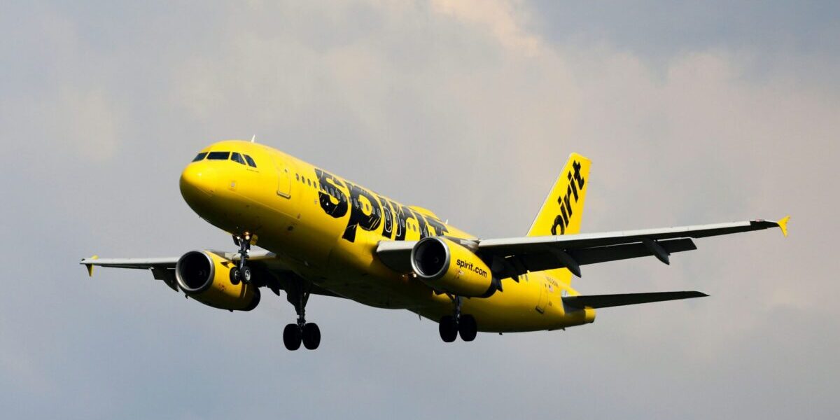 Spirit Airlines airplane