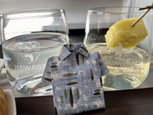 Hawaiian airlines salt and pepper shirt