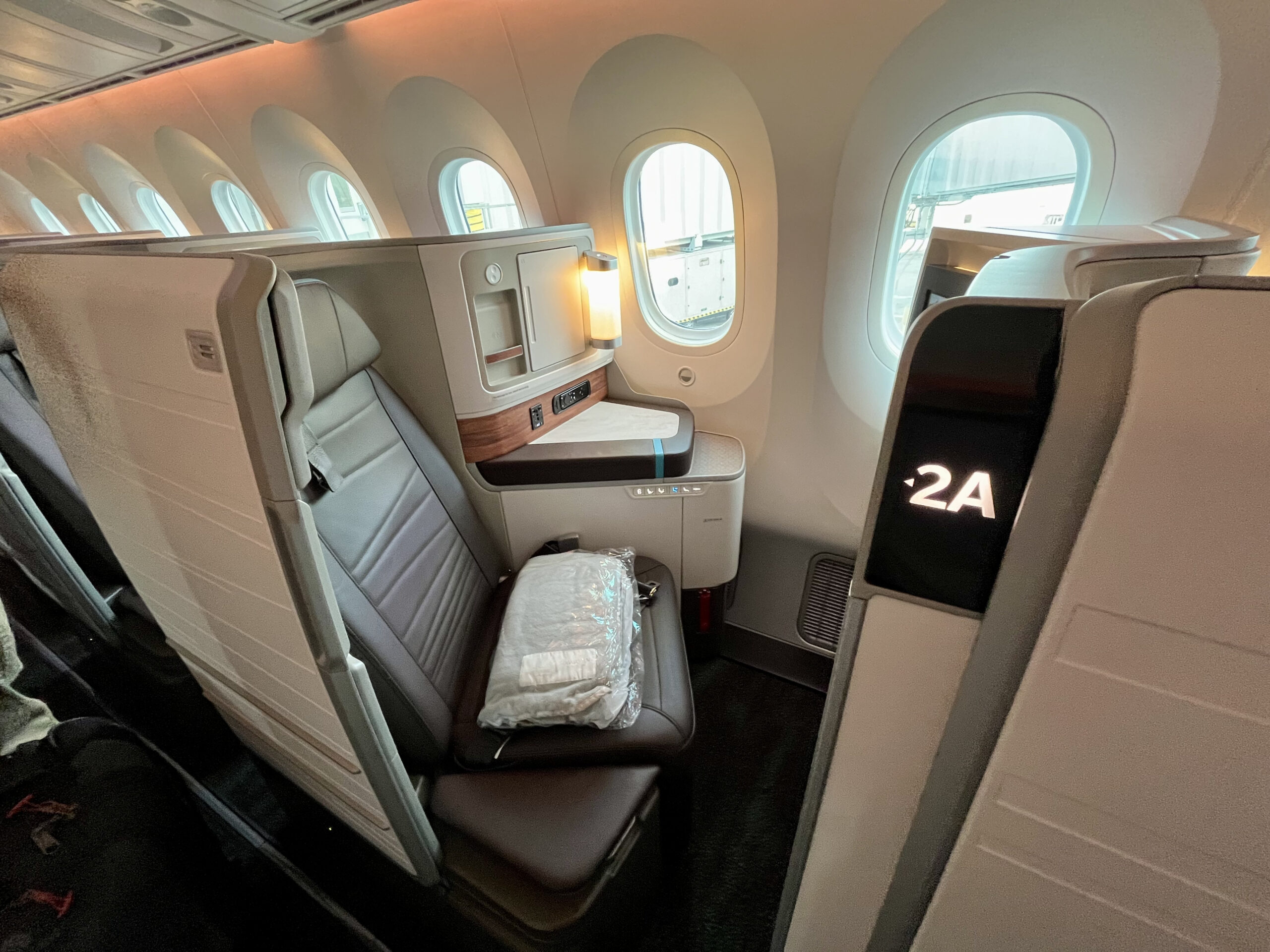 Hawaiian Airlines first class window seat