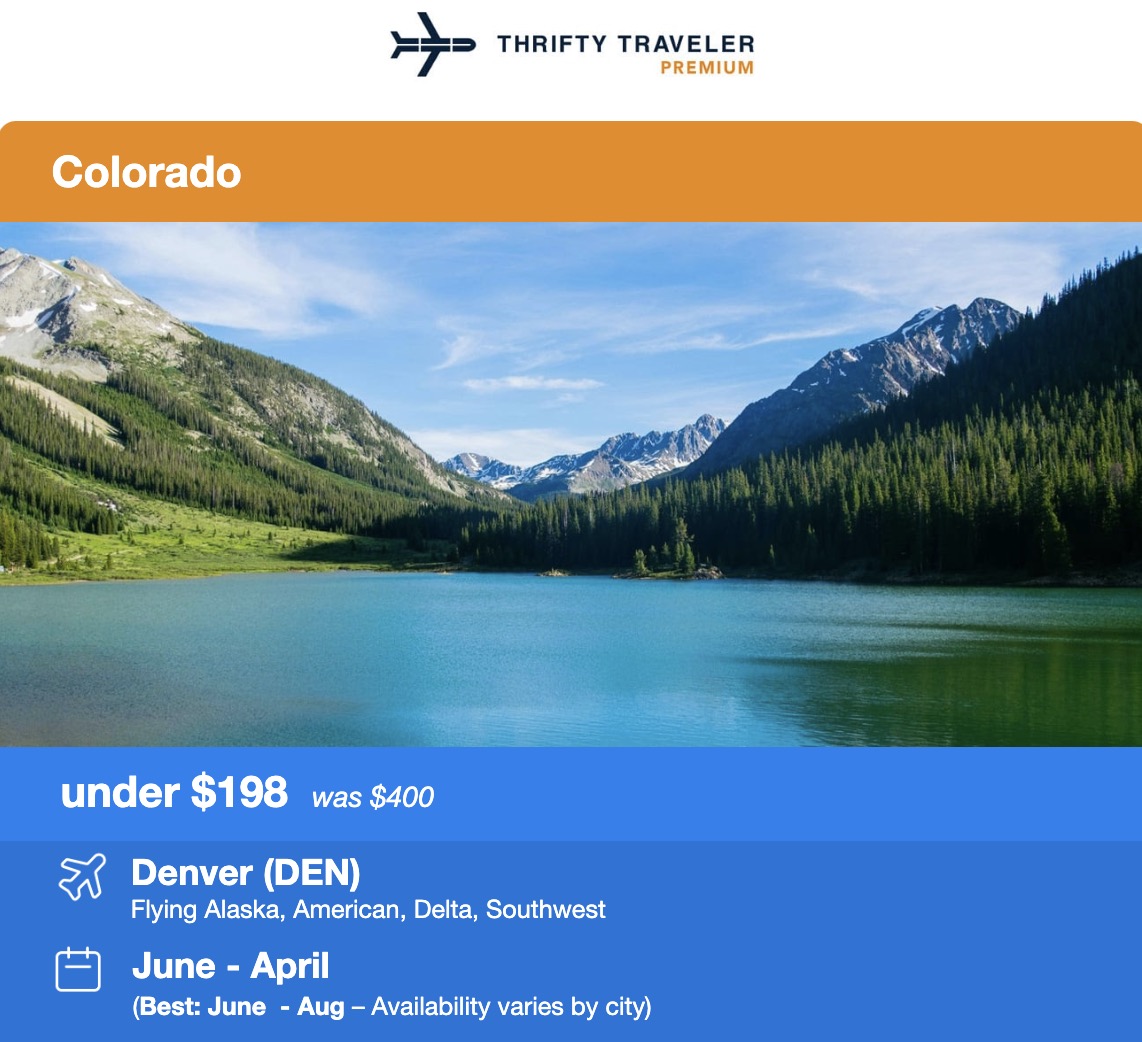 Denver flight deal