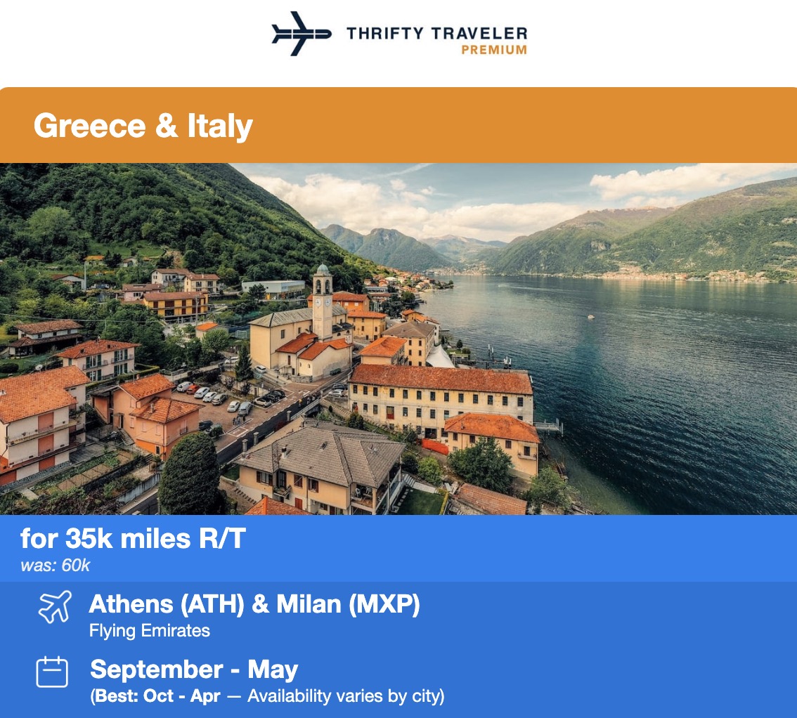 Emirates flight deal