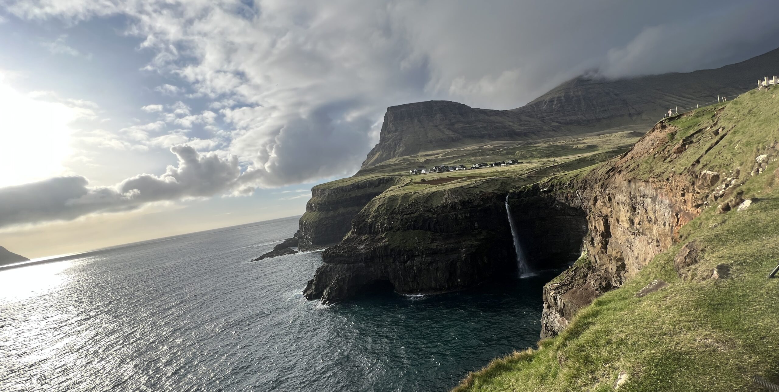 Faroe Islands cliff