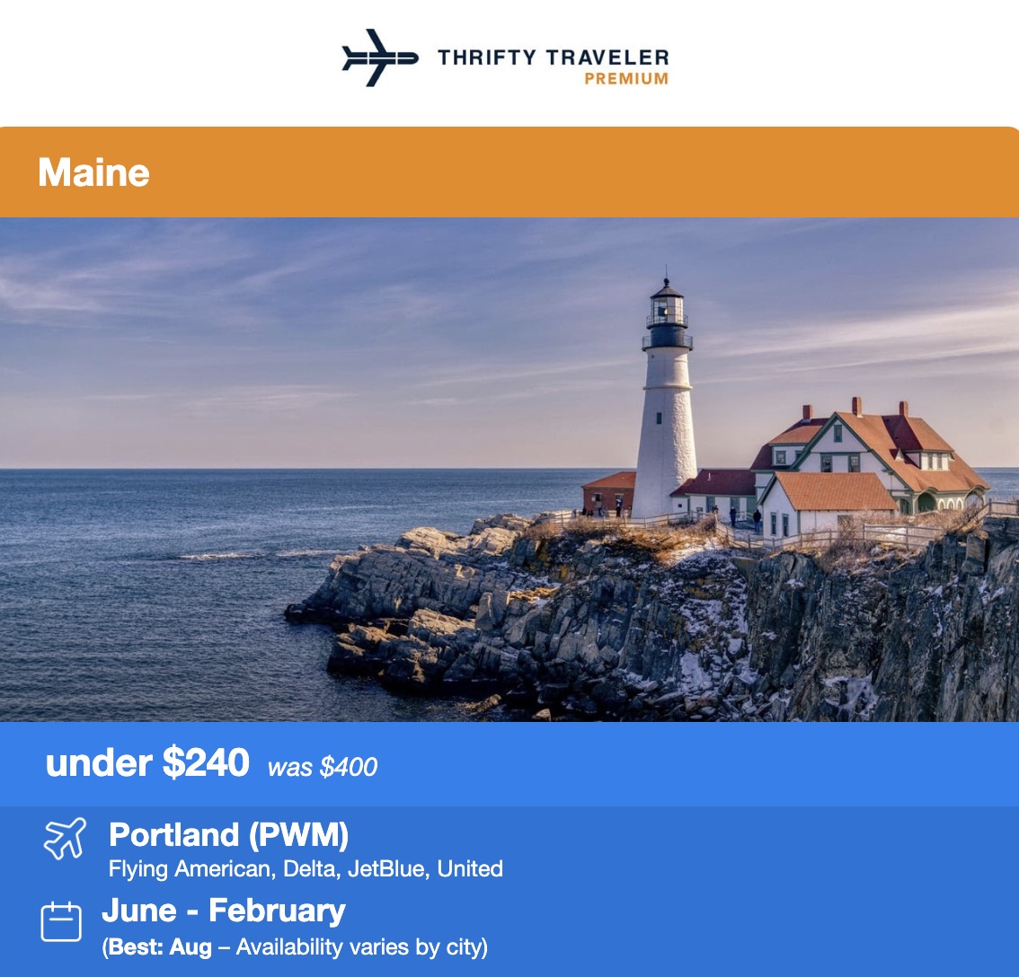 Portland maine deal