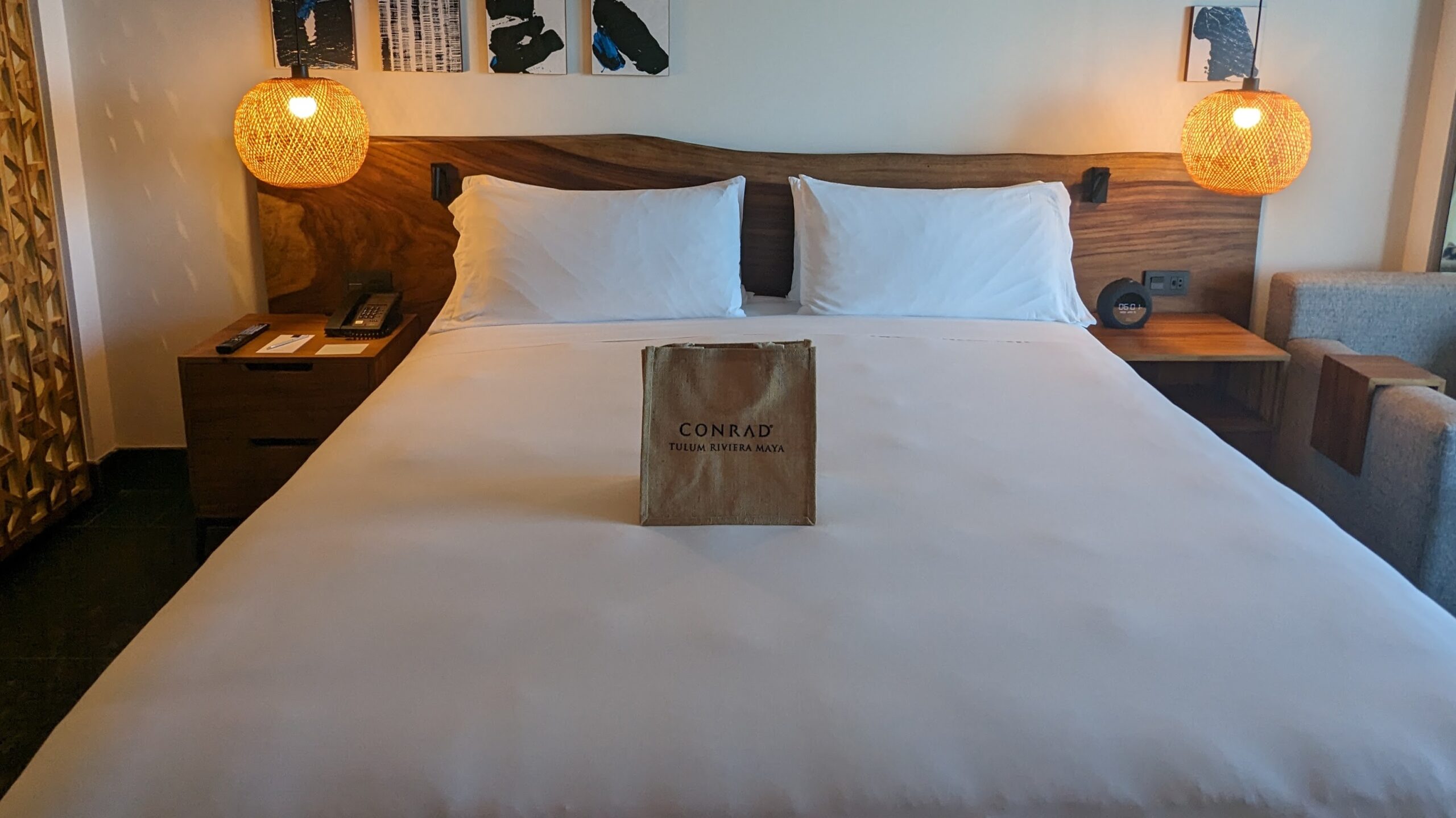 Conrad Tulum beach bag