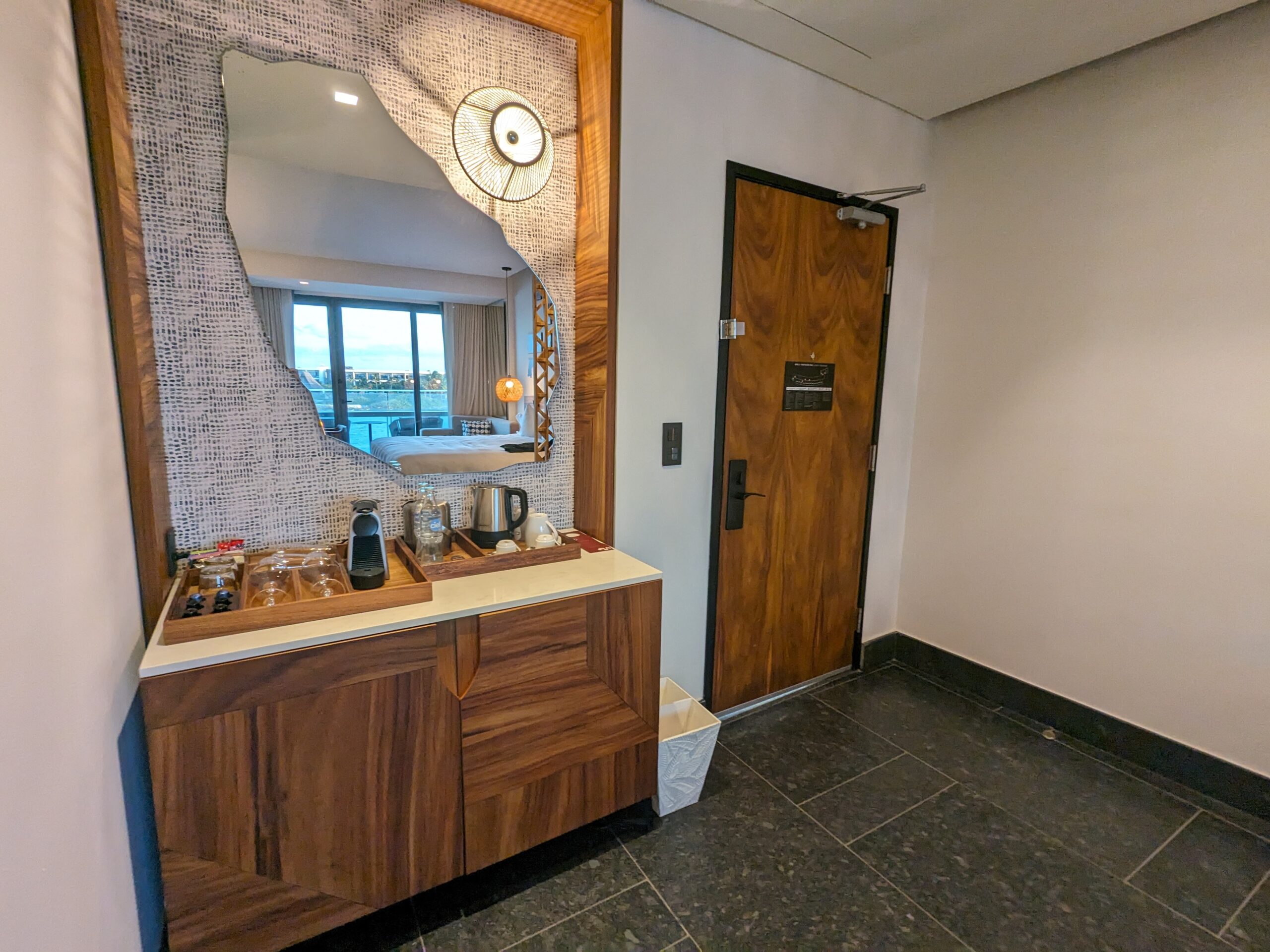 Conrad Tulum mini bar