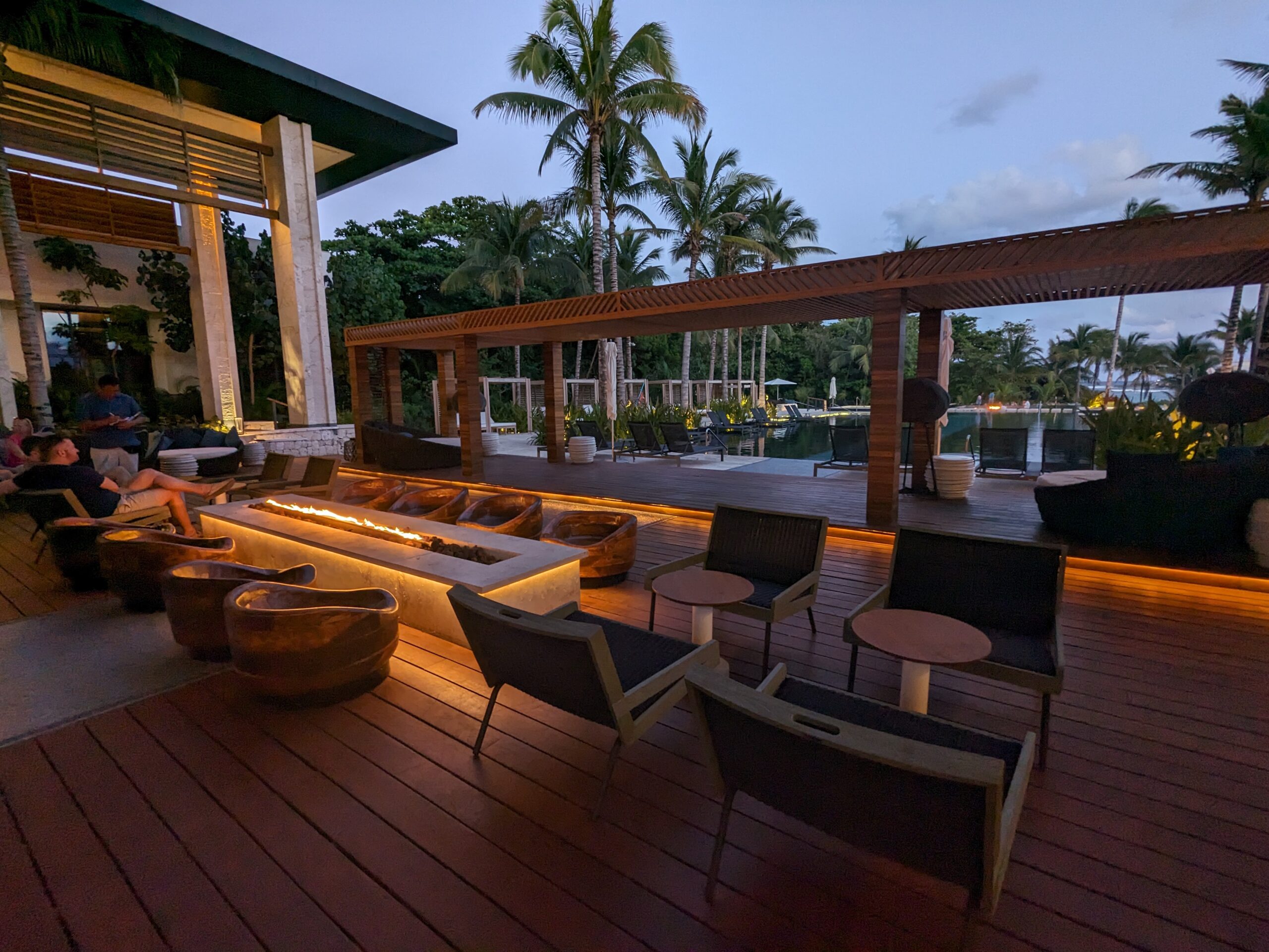 Conrad Tulum Ultramar lounge seating