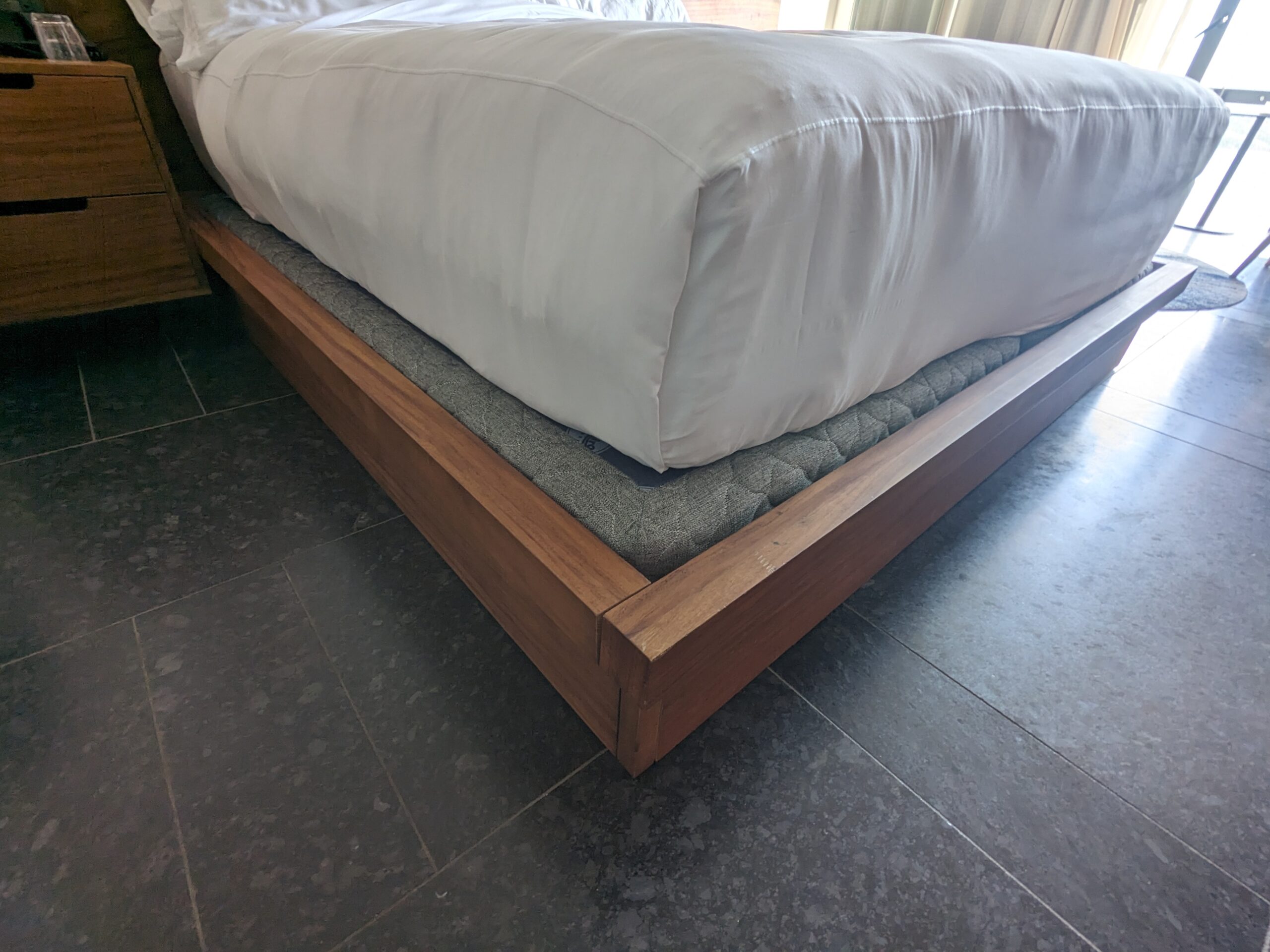 Conrad Tulum bed frame